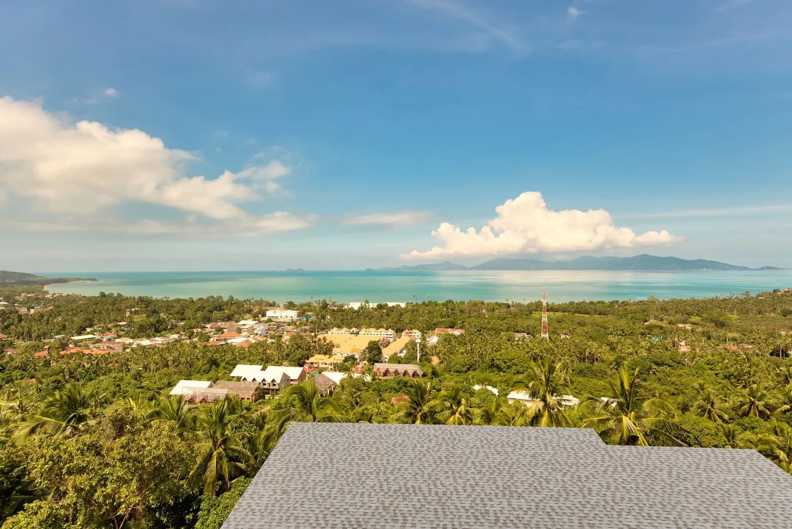 Sumptuous 4 bedroom private pool villa with breathtaking sea views in a quite area of Maenam-VIL0110 — view 1