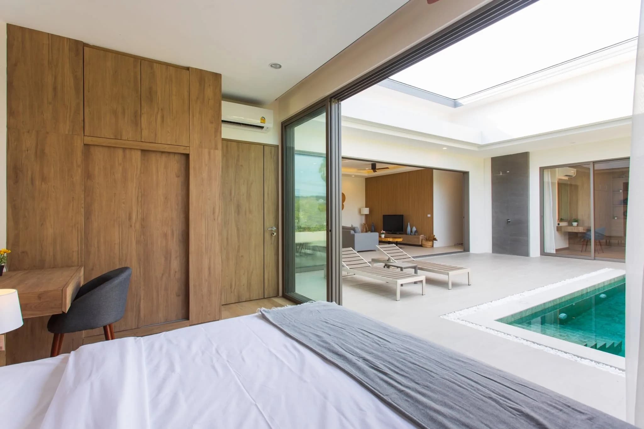 2 and 3 bedroom private pool villas in Bophut a short walk from the beach-VIL0158 — view 1