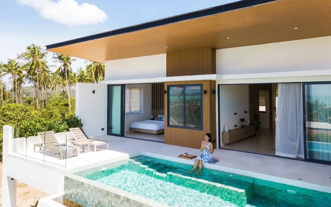 Prominent 3 bedroom sea villa in Bophut a short walk from the beach – VIL0209 — view 1