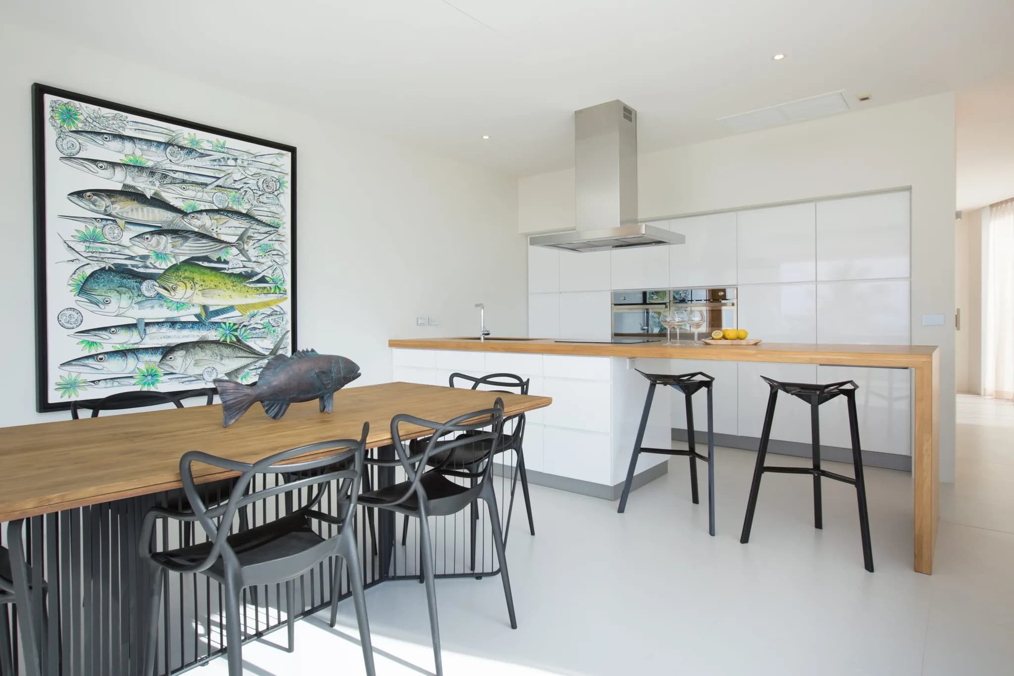 Modern 1 bedroom apartment with a sea view in Maenam – VIL0265 — view 1
