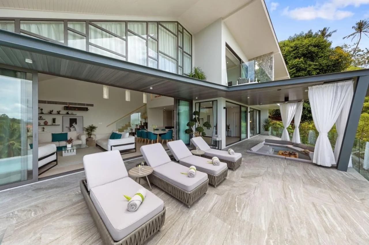 An extraordinary 5 bedroom villa with a generous land 1 km from Bang Por beach – VIL0283 — view 1