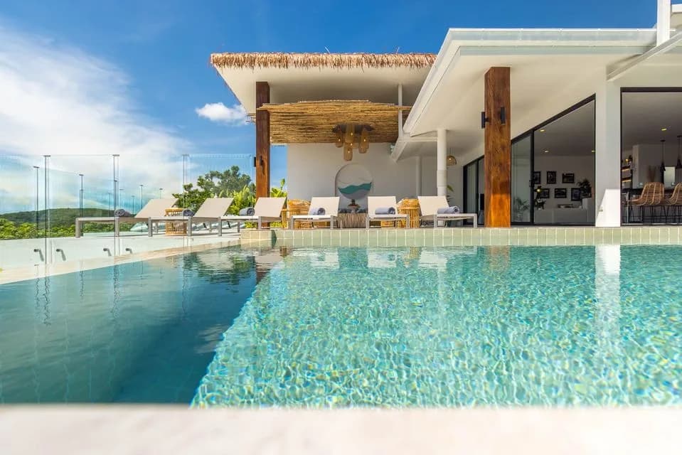 Casual chic 4 bedroom villa with stunning sea views in Bophut – VIL0395 — thumbnail 4