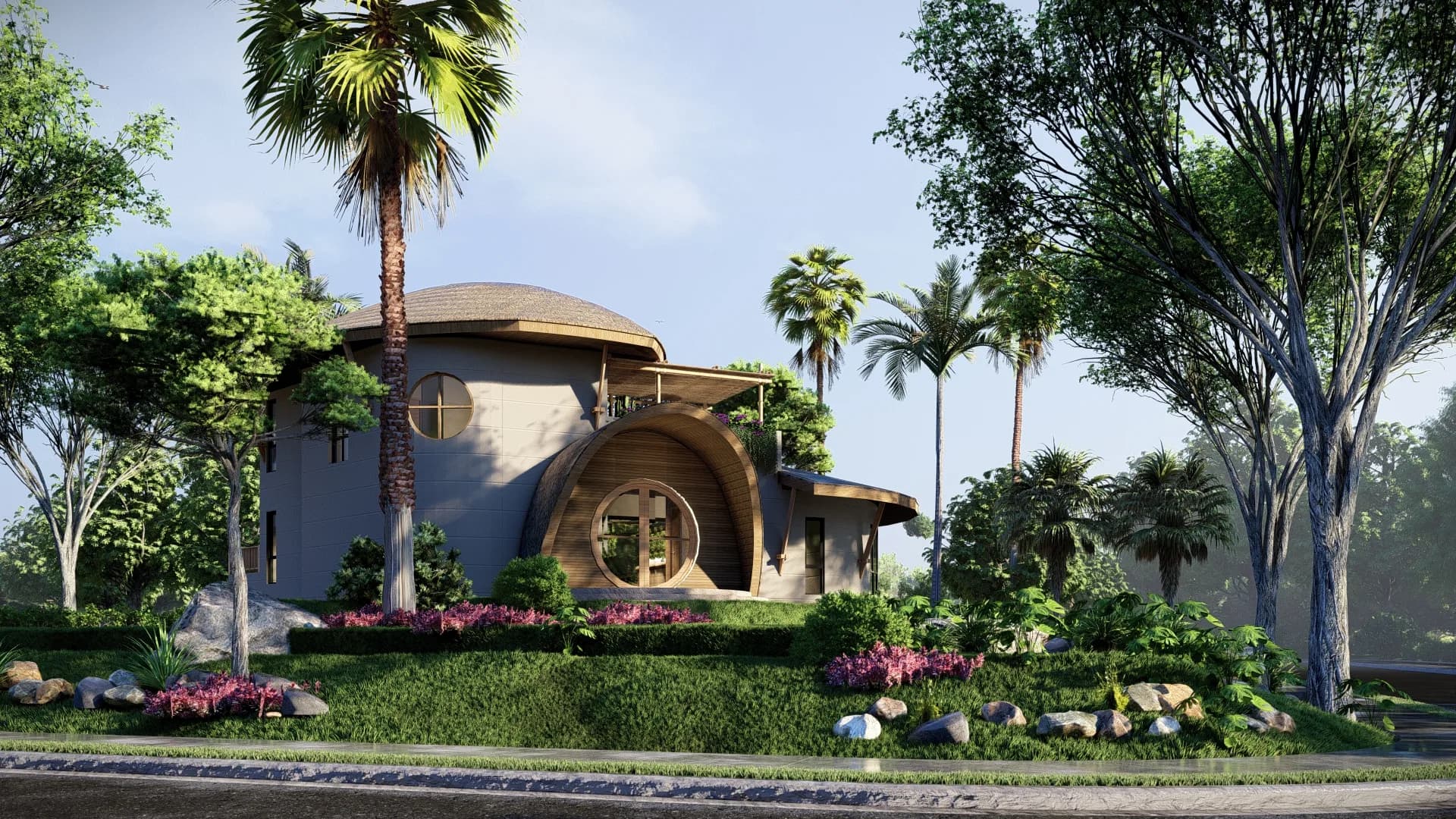 Unique design 3 bedroom villa with a love to nature in Bophut/Maenam area – VIL0396 — view 1