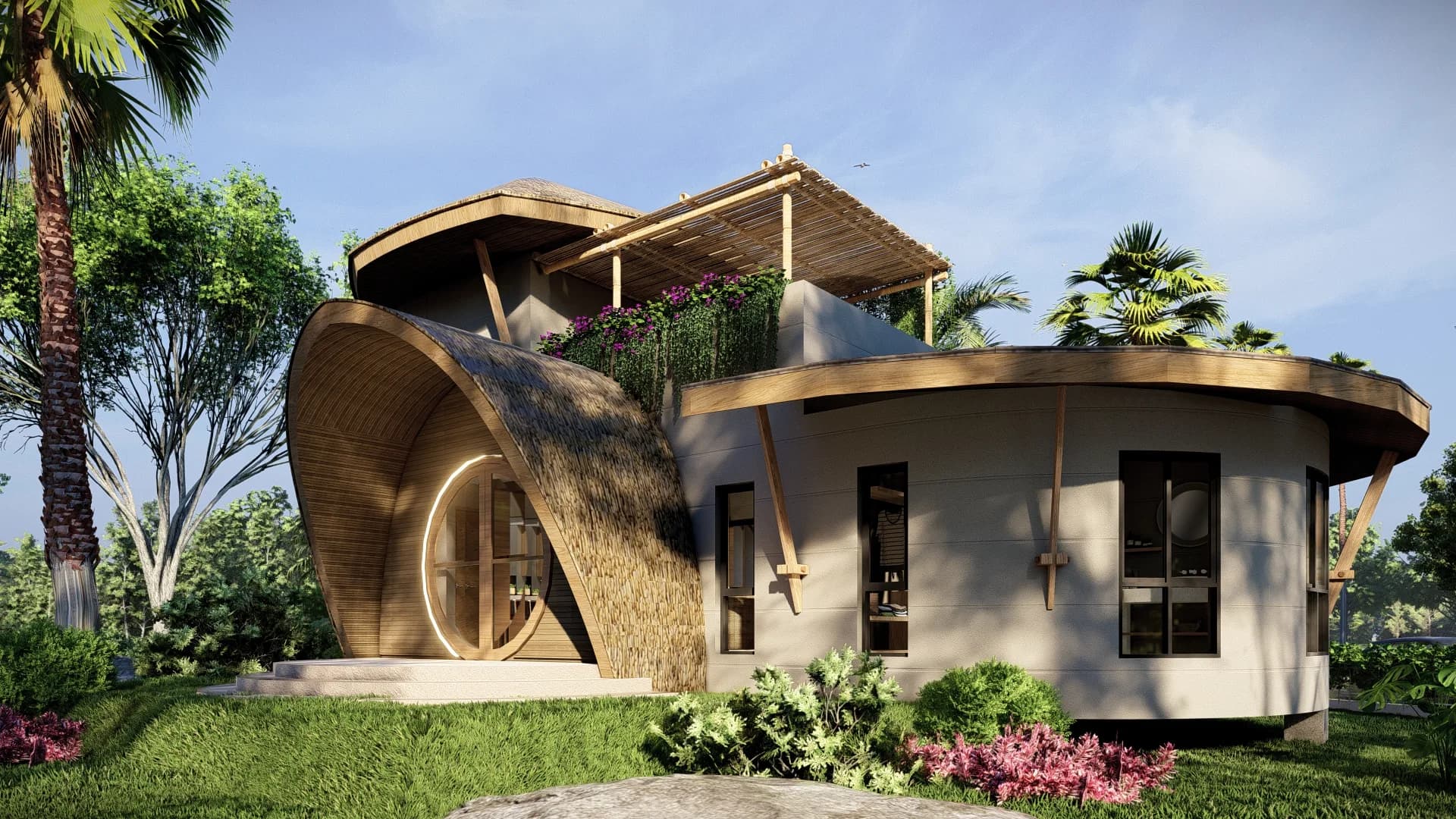 Unique design 3 bedroom villa with a love to nature in Bophut/Maenam area – VIL0396 — thumbnail 3