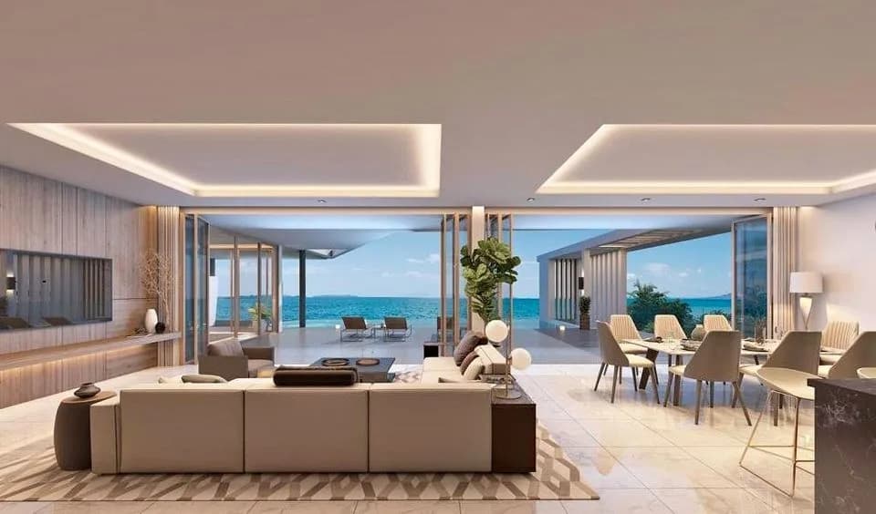 80% completed 5 bedroom sea view villa in prime Bophut area – VIL0397 — thumbnail 5