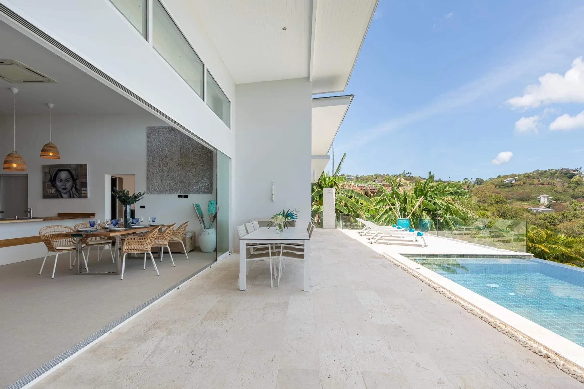 modern 3 bedroom sea view villa in the hills of Bophut – VIL0404 — thumbnail 6