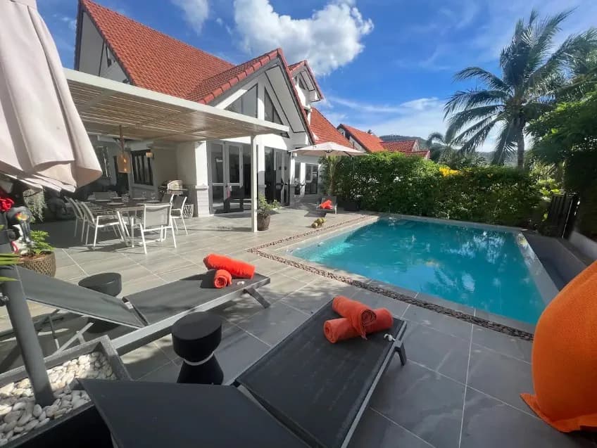 Cozy 4 bedroom villa with a pool in a quite residence in Bophut – VIL0420 — view 1