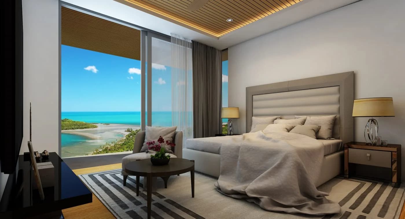 Breathtaking 4 bedroom villa with a million dollar sea view in Choeng Mon – VIL0427 — thumbnail 5
