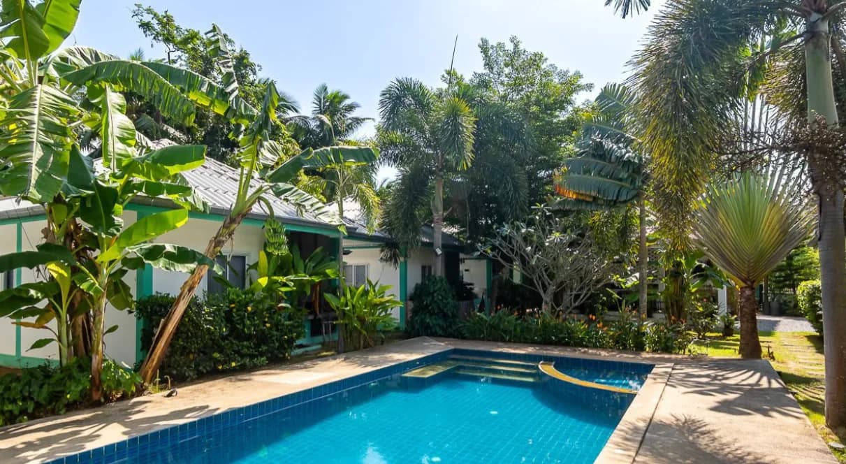 resort with a pool near Lamai International School – VIL0440 — thumbnail 2