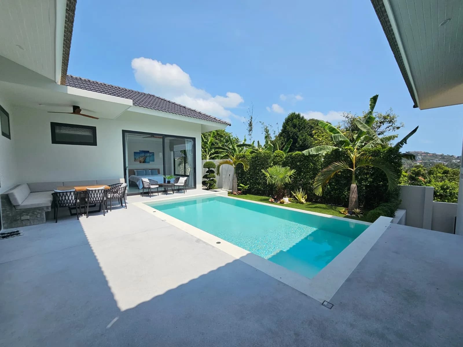 Newly build 3 bedroom villa with a private pool 5 minute drive from the beach in Plai Laem area – VIL0468 — thumbnail 2
