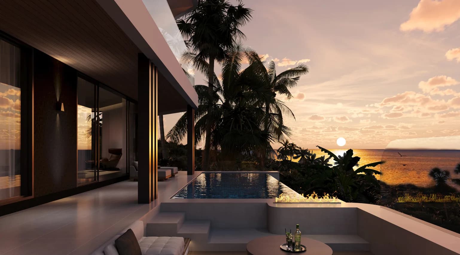 3 bedroom villas with unobstructed sea views in Chaweng Noi – VIL0476 — thumbnail 3