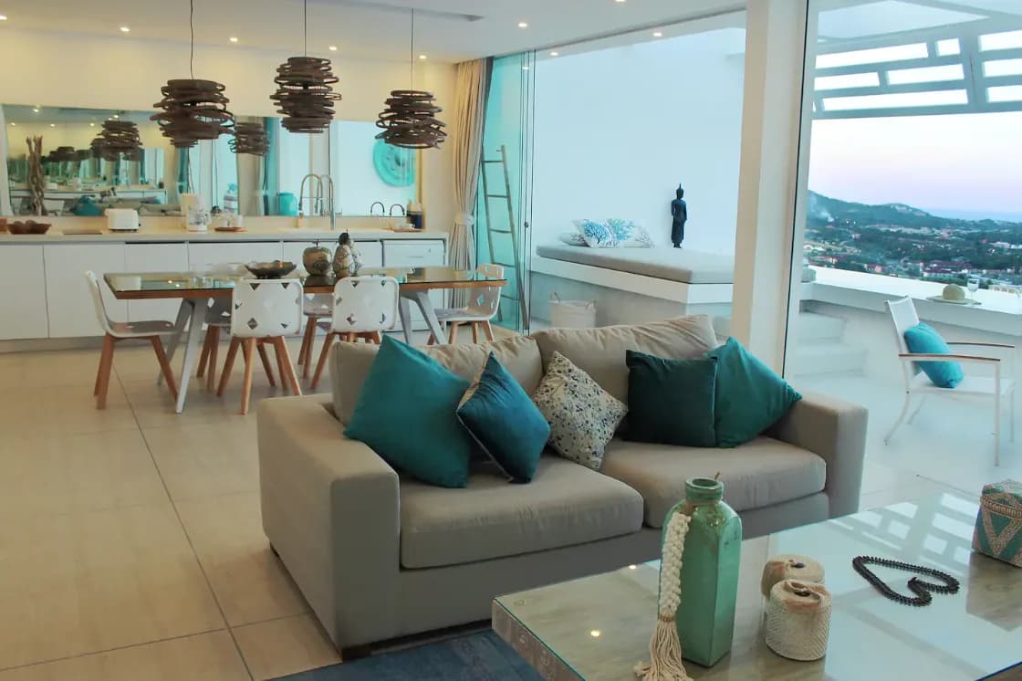 3 bedroom villa with stunning sea views in the secured residence in Chaweng Noi – VIL0484 — thumbnail 2