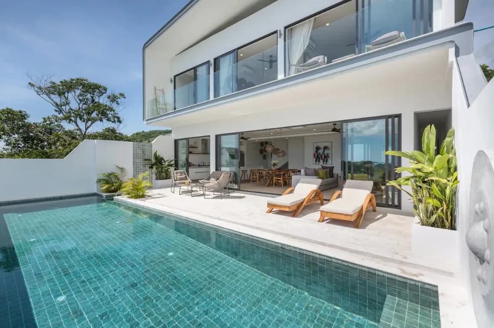 3 bedroom villa with beautiful sea views in Samui – VIL0544 — view 1