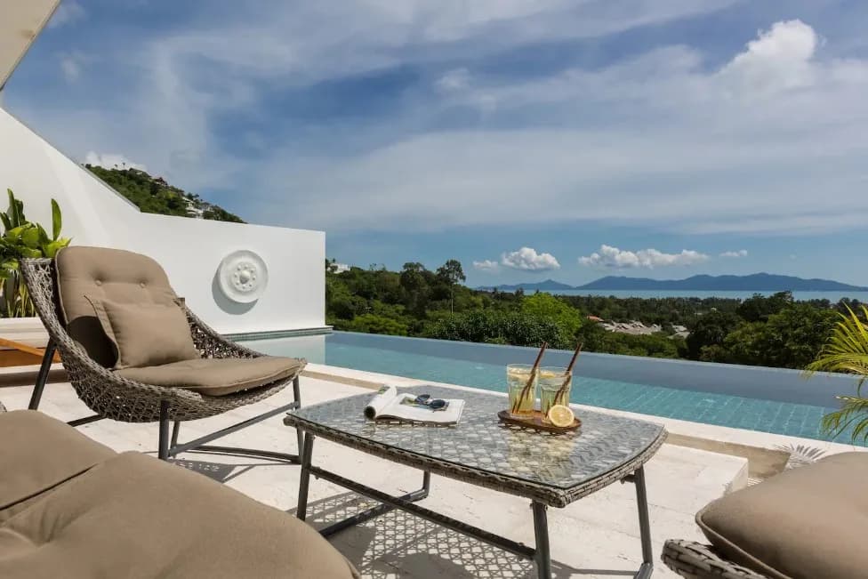 3 bedroom villa with beautiful sea views in Samui – VIL0544 — thumbnail 3