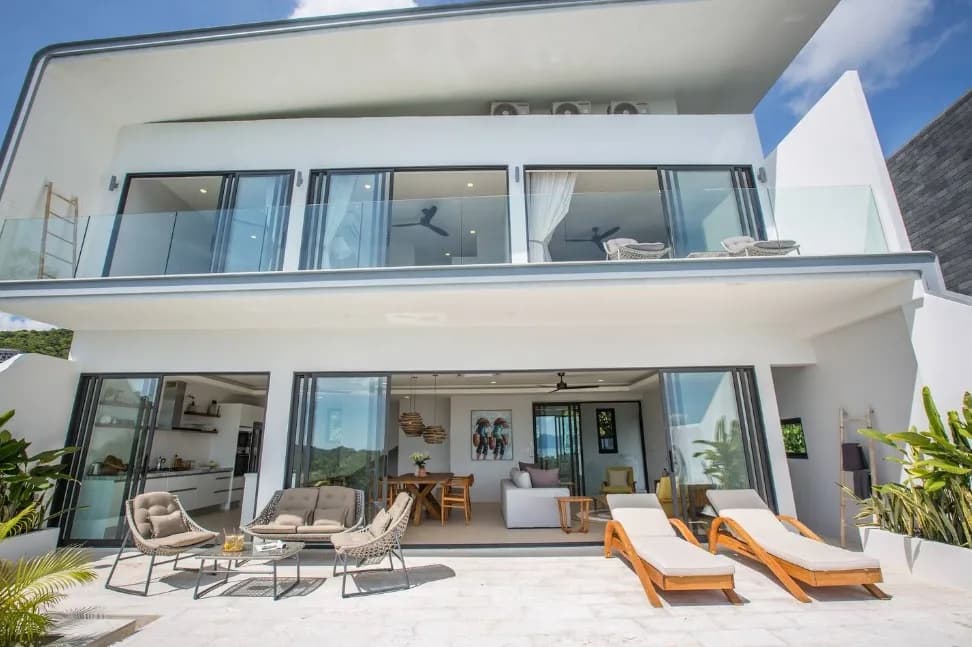 3 bedroom villa with beautiful sea views in Samui – VIL0544 — thumbnail 4