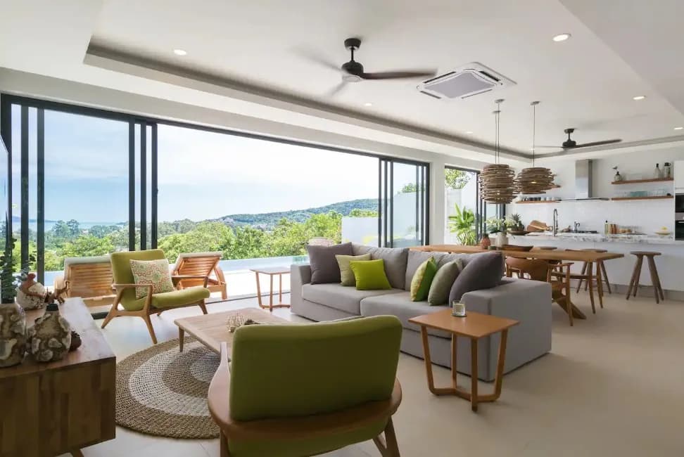 3 bedroom villa with beautiful sea views in Samui – VIL0544 — thumbnail 5