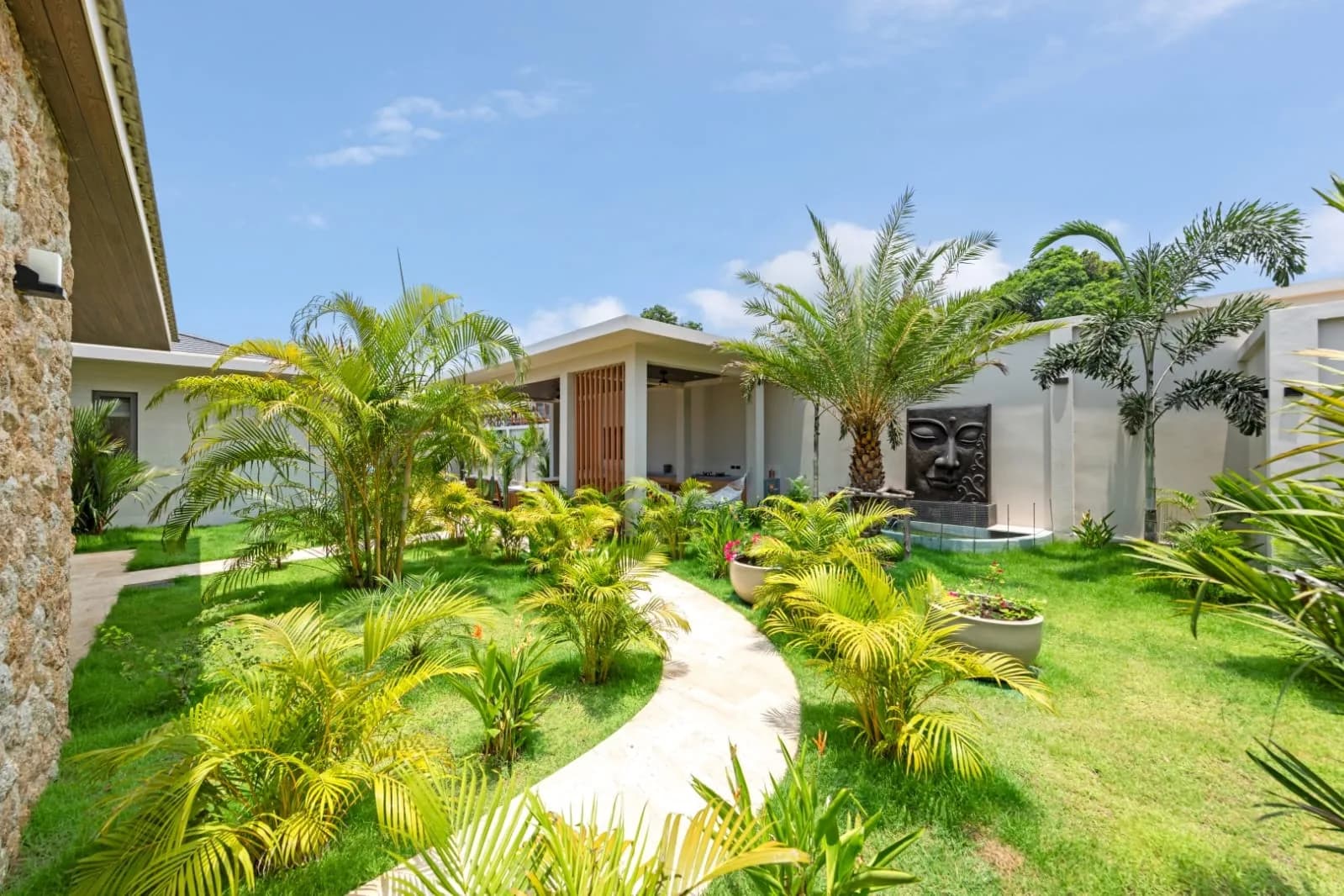 Elegant Bali style 3 bedroom villas with a private pool 5 minute stroll to Bophut beach – VIL0548 — thumbnail 3