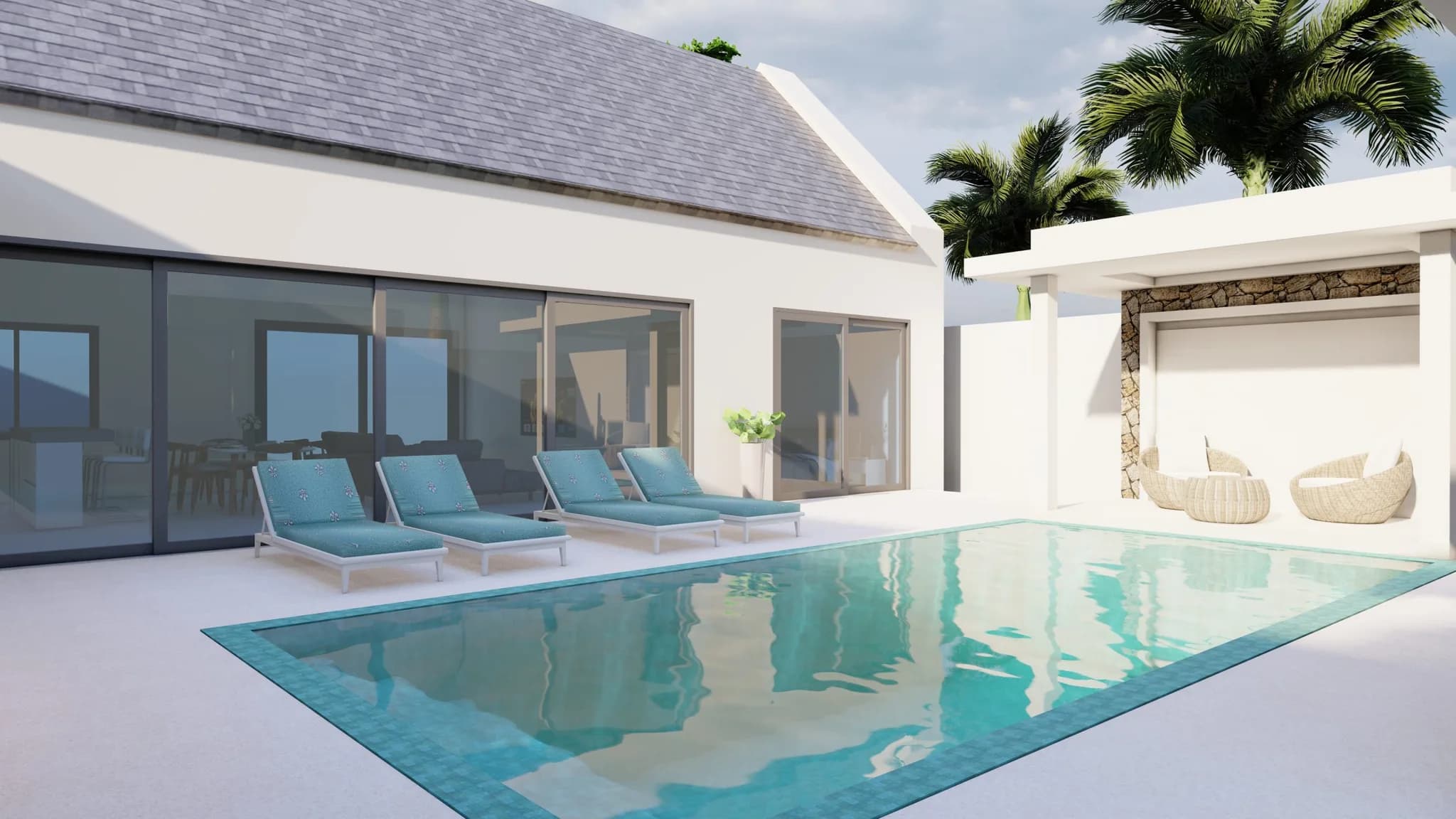3 bedroom private pool villas at affordable cost in Samui – VIL0549 — thumbnail 3