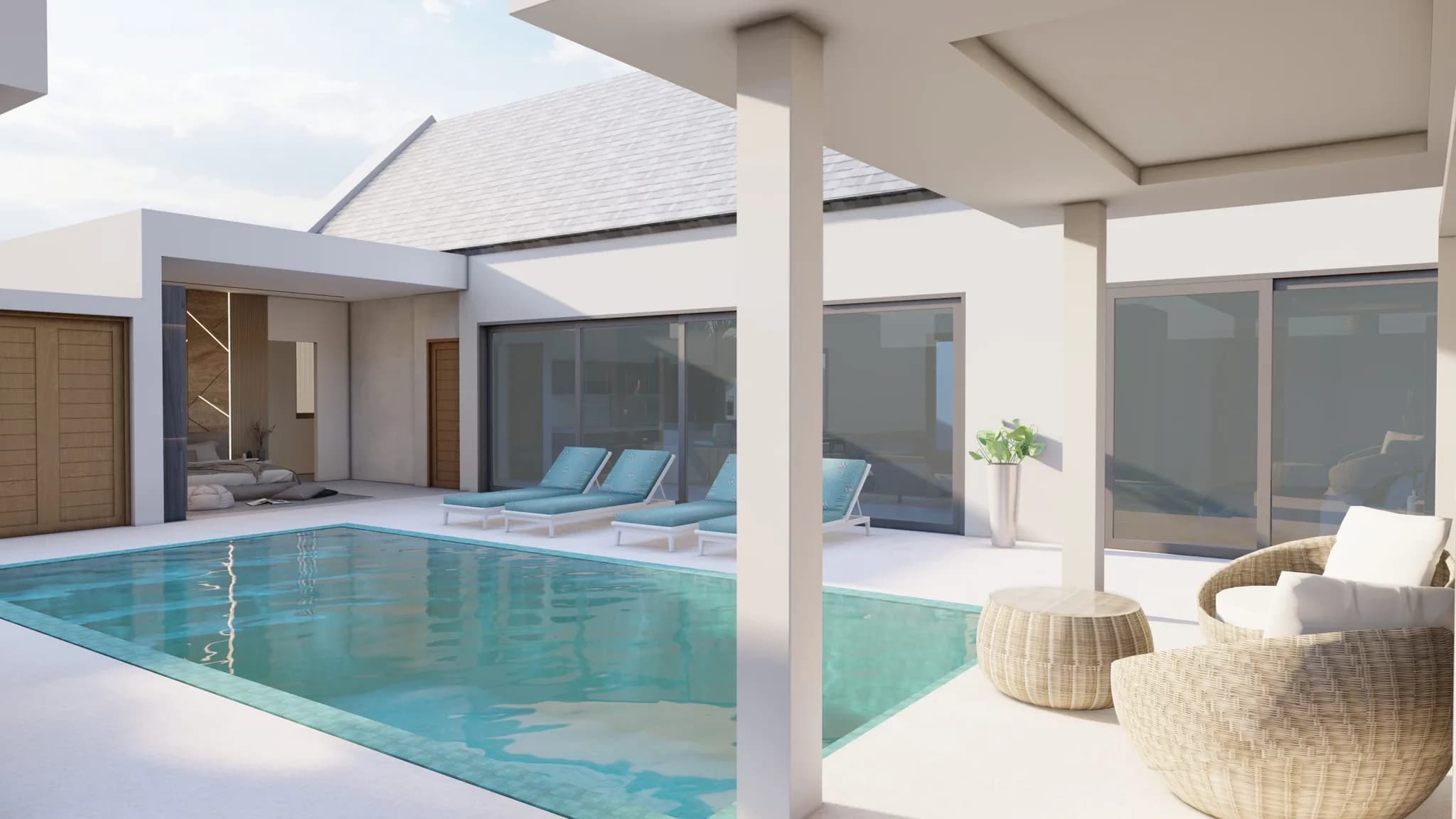 3 bedroom private pool villas at affordable cost in Samui – VIL0549 — thumbnail 4