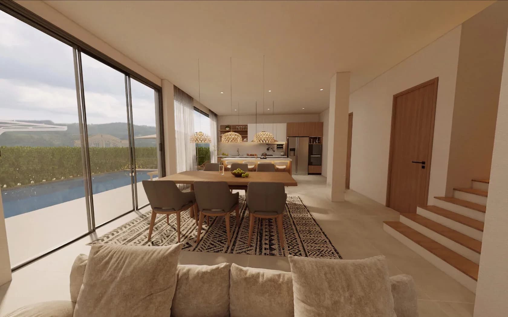 4 bedroom villas with a private pool in a top location only 10 minute walk from ISS School – VIL0596 — thumbnail 3