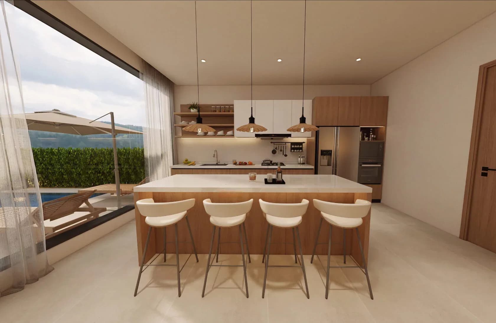 4 bedroom villas with a private pool in a top location only 10 minute walk from ISS School – VIL0596 — thumbnail 6