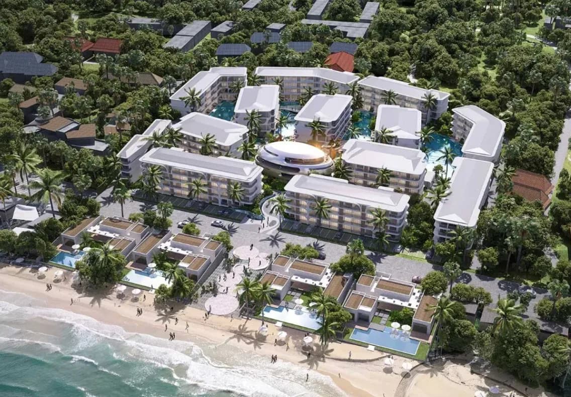 Affordable sea view studios in the new luxury beachfront development in Bangrak – VIL0601