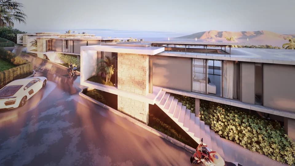 Modern 4 bedroom sea view villas in a new luxury development in Bang Por – VIL0608 — thumbnail 3