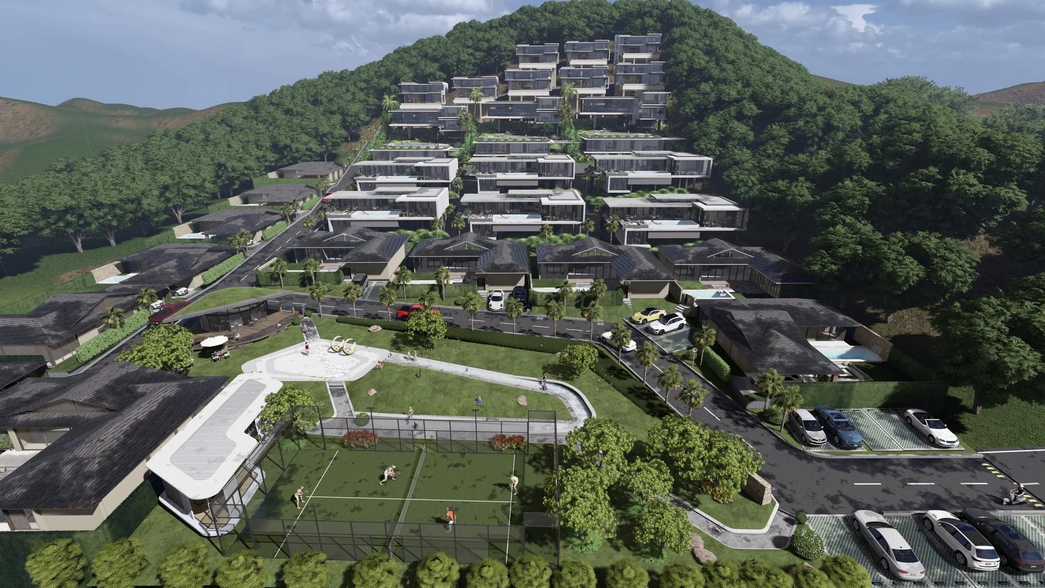 Exclusive Rainforest Courtyard Villa with 5 bedrooms and sea views in Bang Por – VIL0609 — thumbnail 2