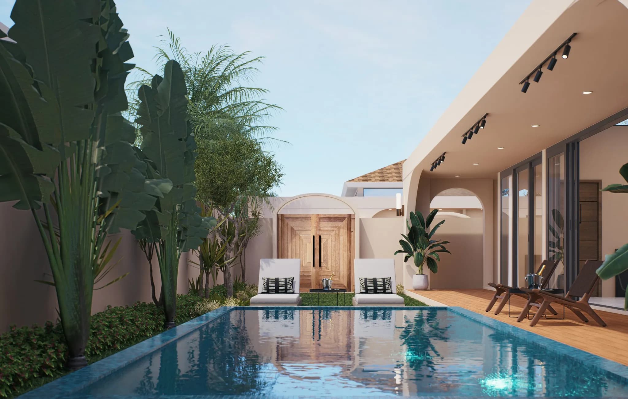 Modern and tropical beachside 2 bedroom villas in a luxury development – VIL0627 — thumbnail 4