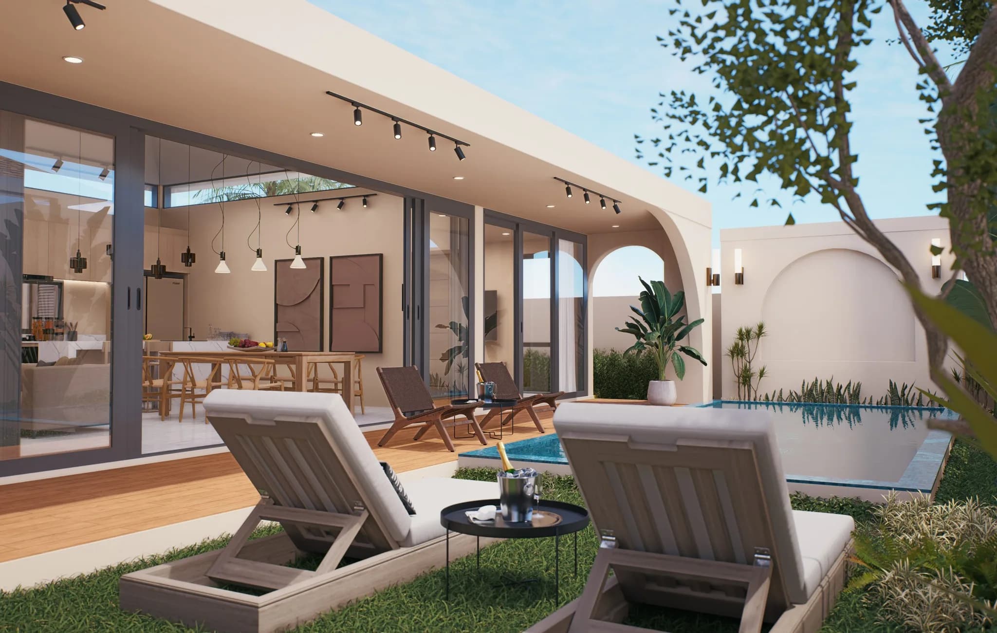 Modern and tropical beachside 2 bedroom villas in a luxury development – VIL0627 — thumbnail 6