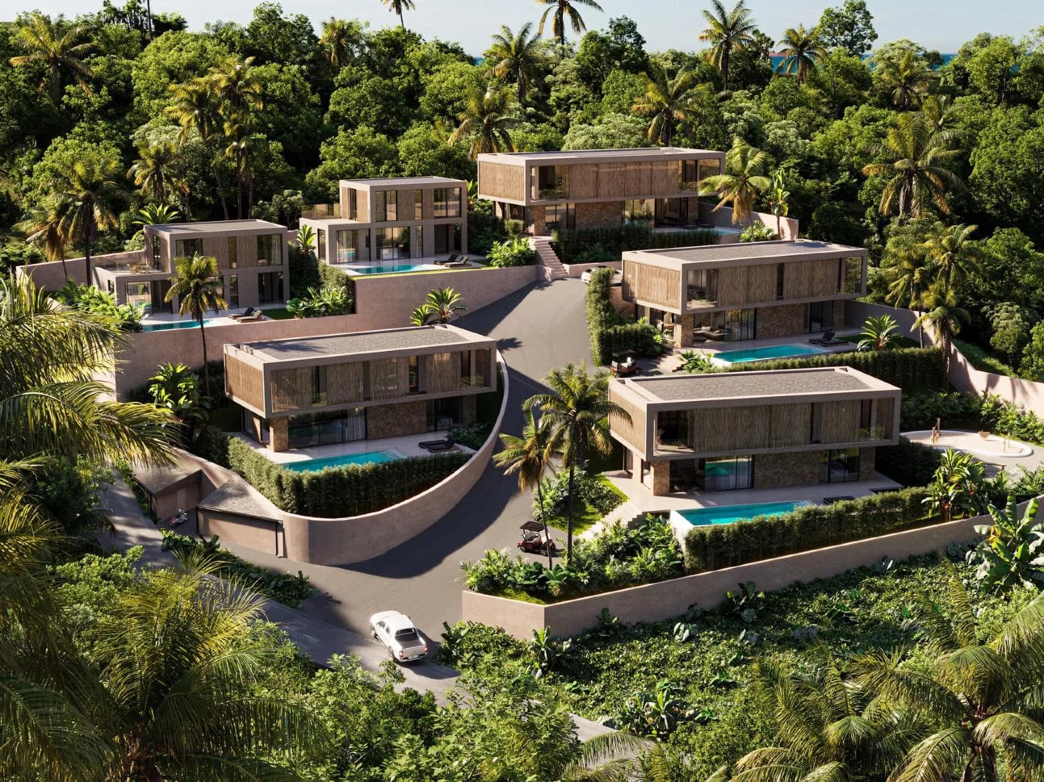 Impressive elegant 3 bedroom villas with a sea view and private pool in Samui – VIL0635 — thumbnail 2