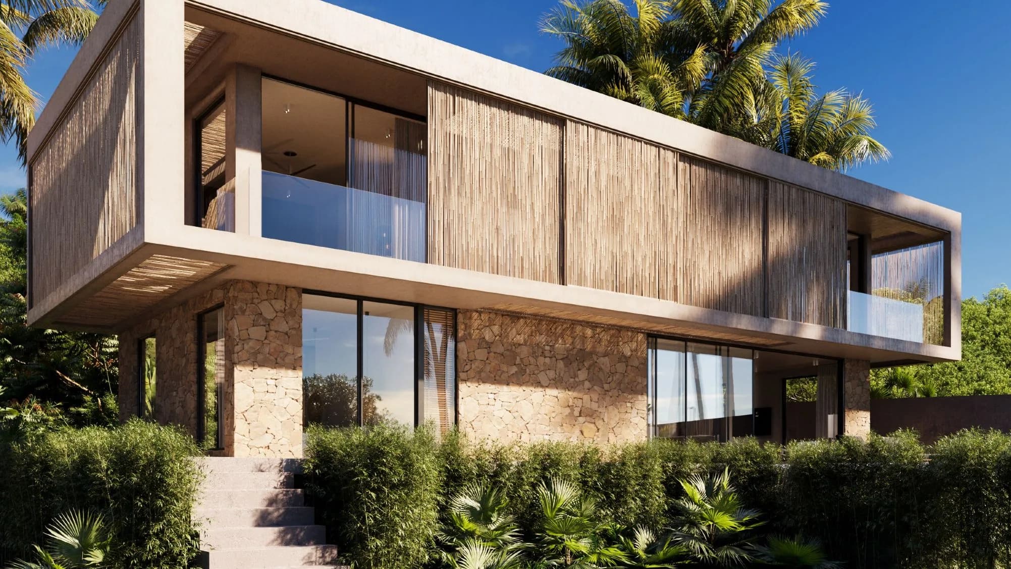 Impressive elegant 3 bedroom villas with a sea view and private pool in Samui – VIL0635 — thumbnail 3