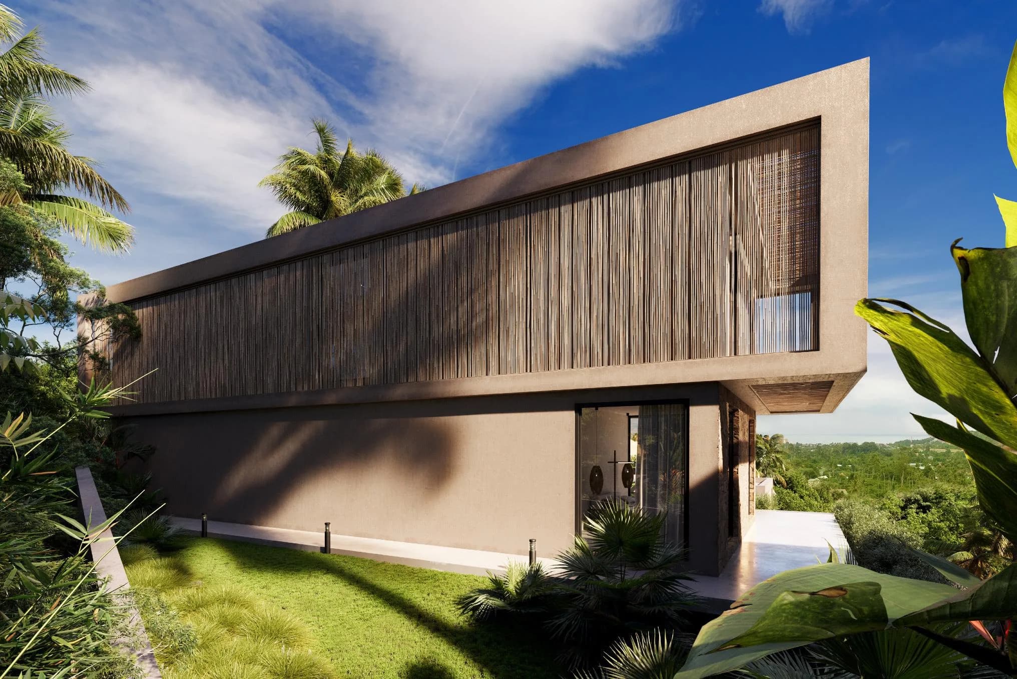 Impressive elegant 3 bedroom villas with a sea view and private pool in Samui – VIL0635 — thumbnail 4