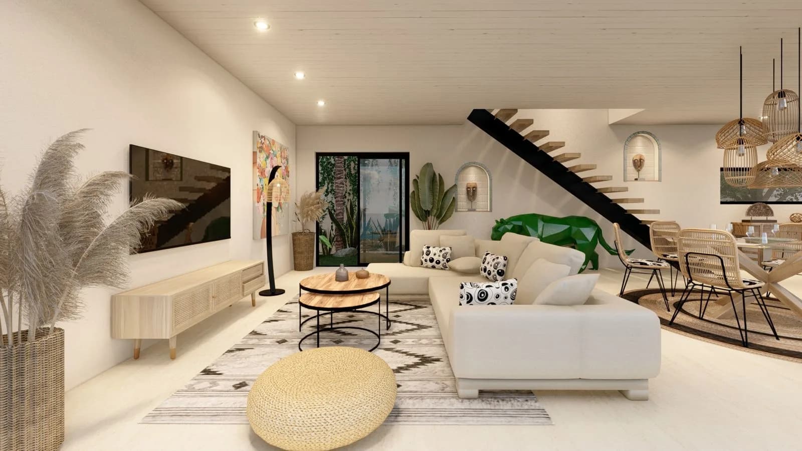 4 Bedroom villa with a a panoramic sea view to 180 degree and a private pool in Bophut hills – VIL0638 — thumbnail 4