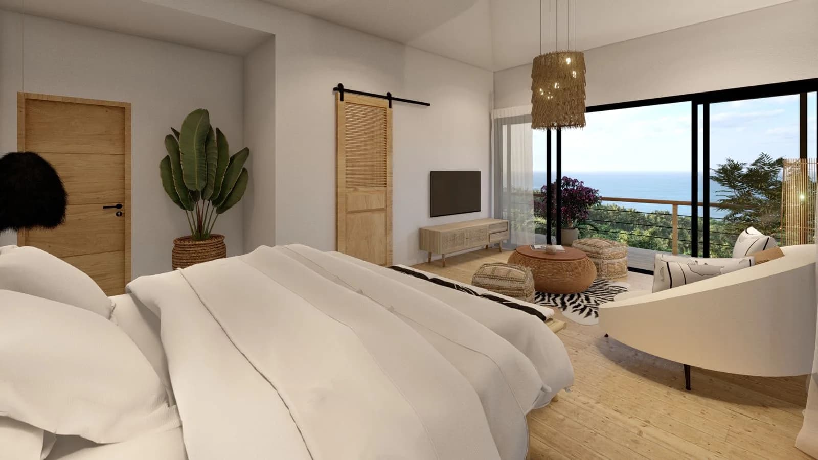 4 Bedroom villa with a a panoramic sea view to 180 degree and a private pool in Bophut hills – VIL0638 — thumbnail 6
