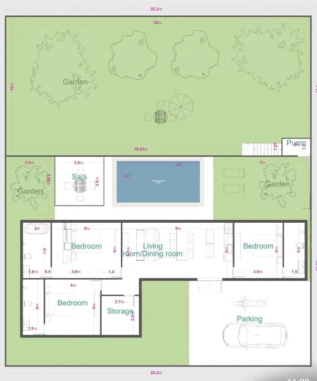 3 Bedroom villas with a private pool and a big garden in Maenam area – VIL0644 — thumbnail 3