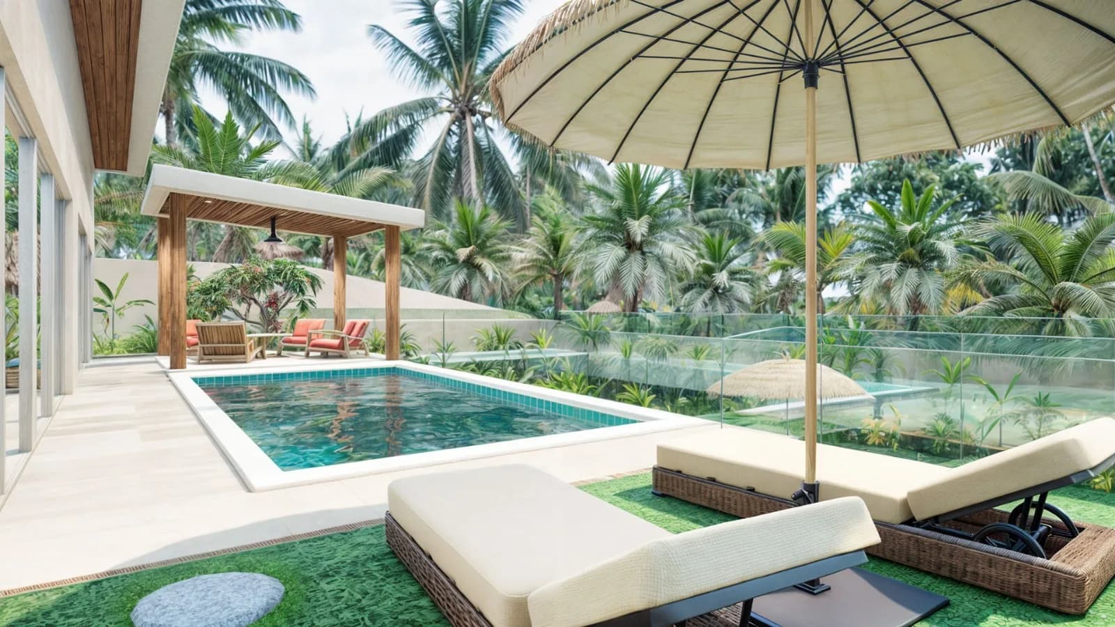 3 Bedroom villas with a private pool and a big garden in Maenam area – VIL0644 — thumbnail 5