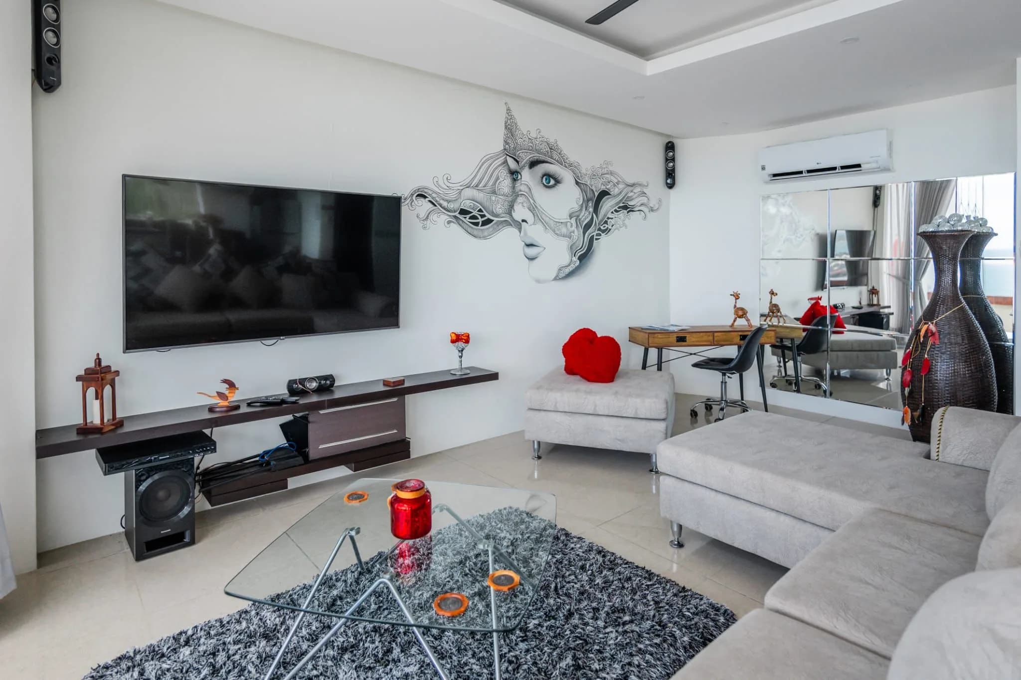 Modern 2 bedroom sea view villa + the apartment downstairs in Chaweng Noi – VIL0647 — thumbnail 2