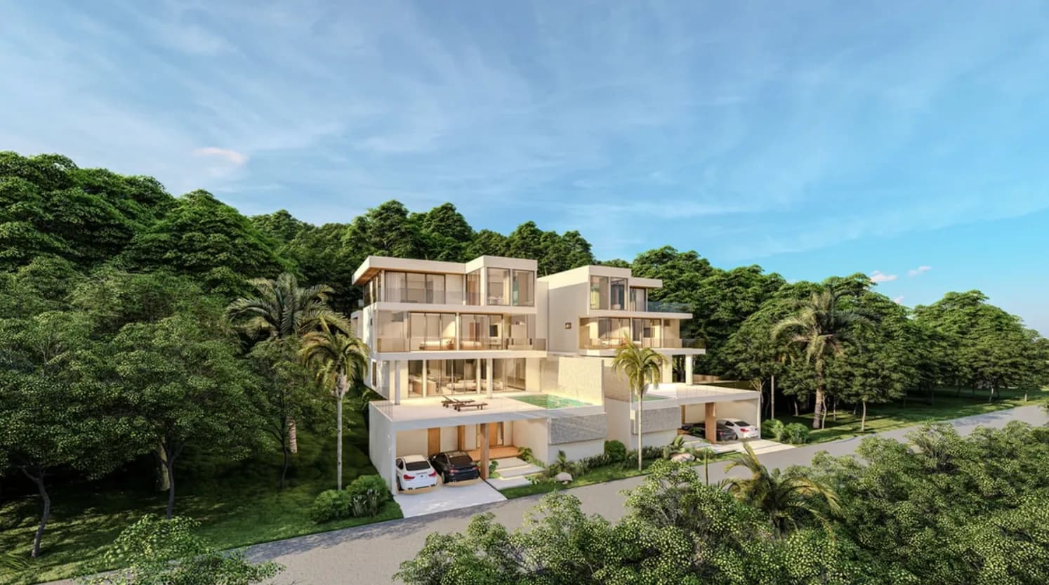 5 Bedroom villa with a private pool and unobstructed jungle and sea views in Maenam – VIL0666 — thumbnail 3