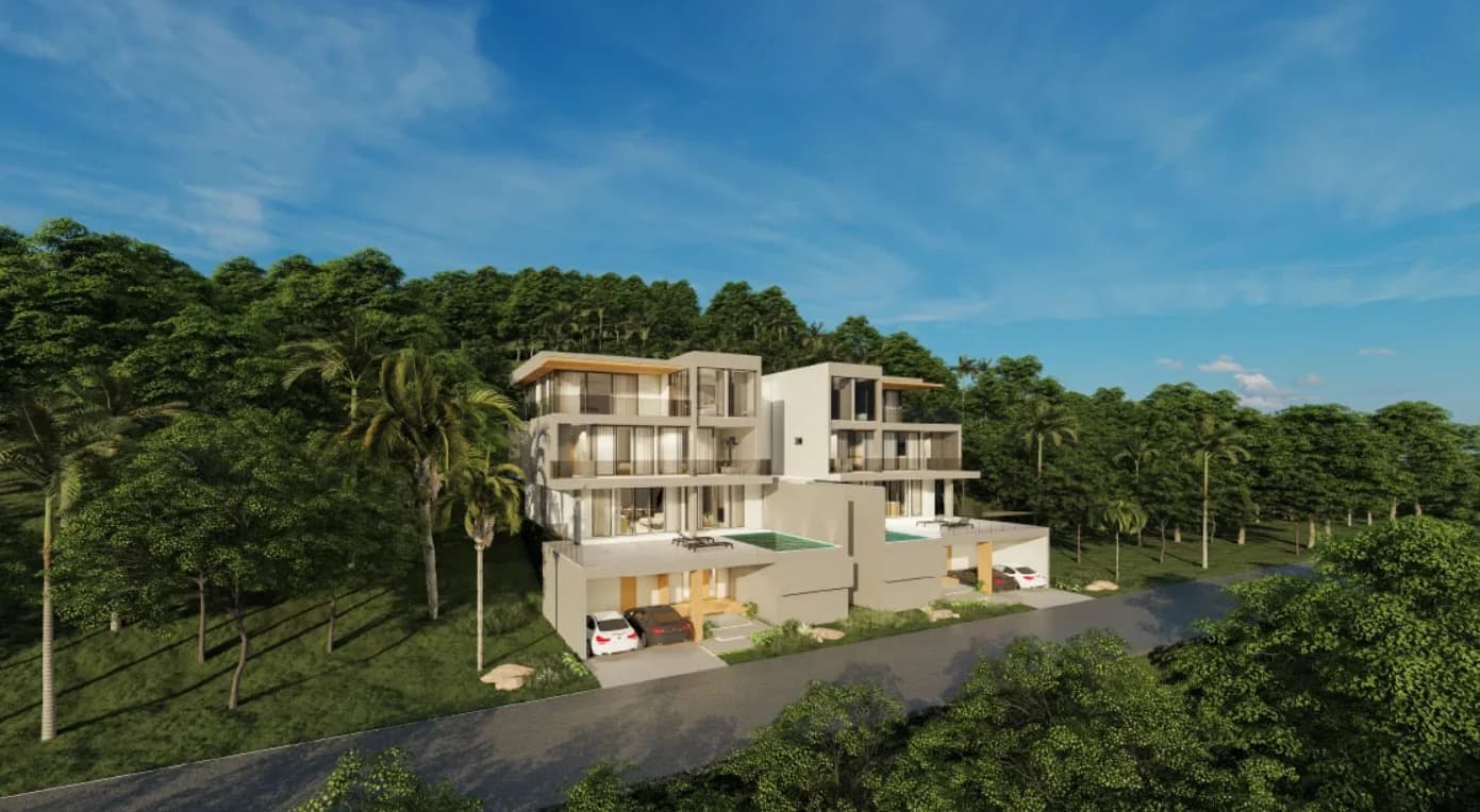 5 Bedroom villa with a private pool and unobstructed jungle and sea views in Maenam – VIL0666 — thumbnail 6