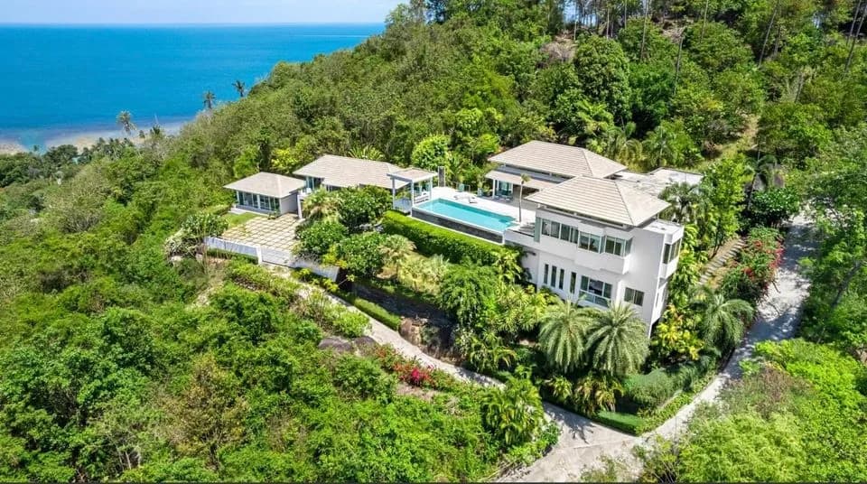 Impressive 5 bedroom villa with wow sea views over Lamai and Laem Set beach – VIL482 — thumbnail 2