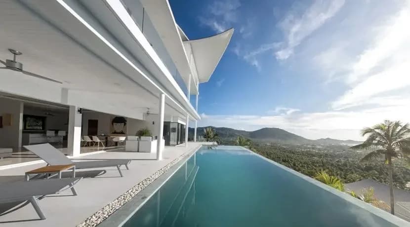 4 bedroom sea view villa in Lamai — thumbnail 6