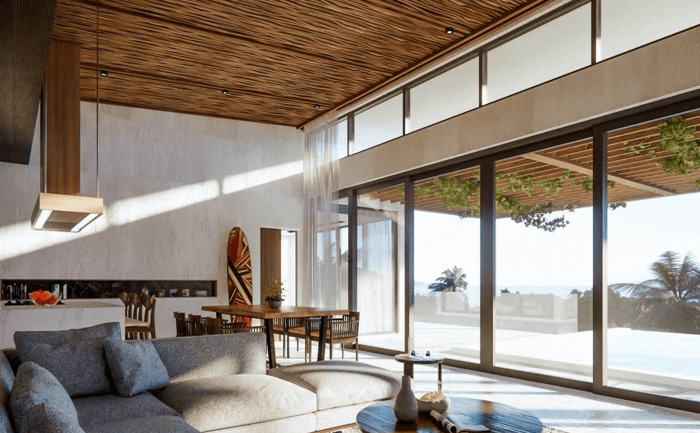 Bali style 2 and 3 bedroom sea view villas in Bang Por area – VIL0667 — thumbnail 3