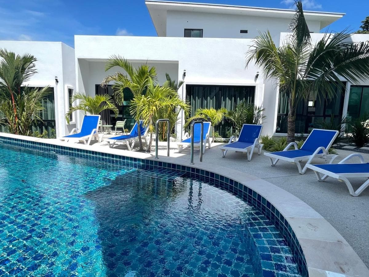 Small resort with a partial sea view in Lamai – VIL0520