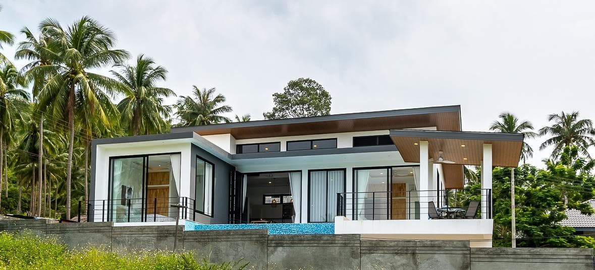 Cozy 2 bedroom villas with a private pool in Maenam area – VIL0529