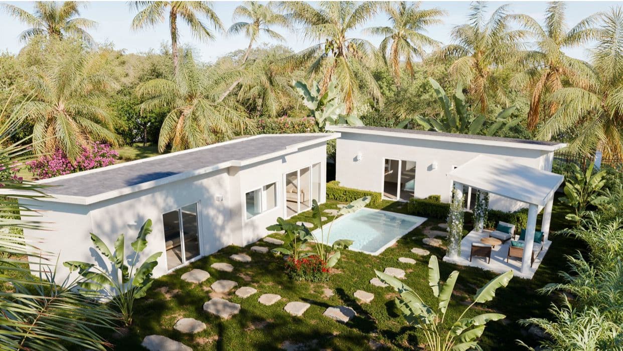 3 Bedroom garden pool villas for sale in Lamai – VIL0552