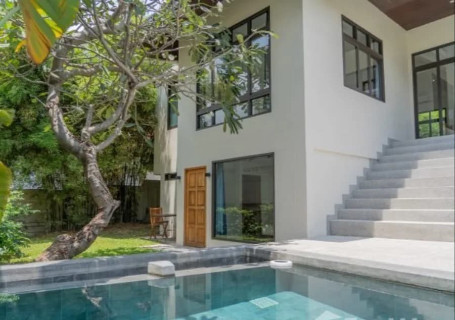 Recently refurbished stylish 3-BEDROOM VILLA with a private pool in Bophut-VIL0007 — view 1