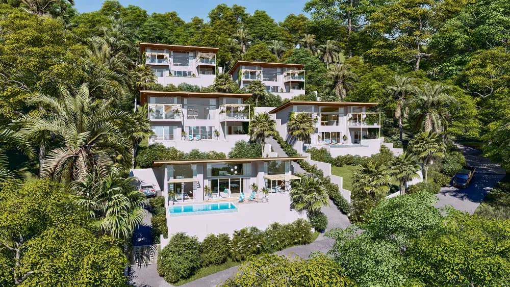 Splendid 4 bedroom private pool villas with amazing sunset views in a peaceful area of Bang Makham-VIL0037 — view 1