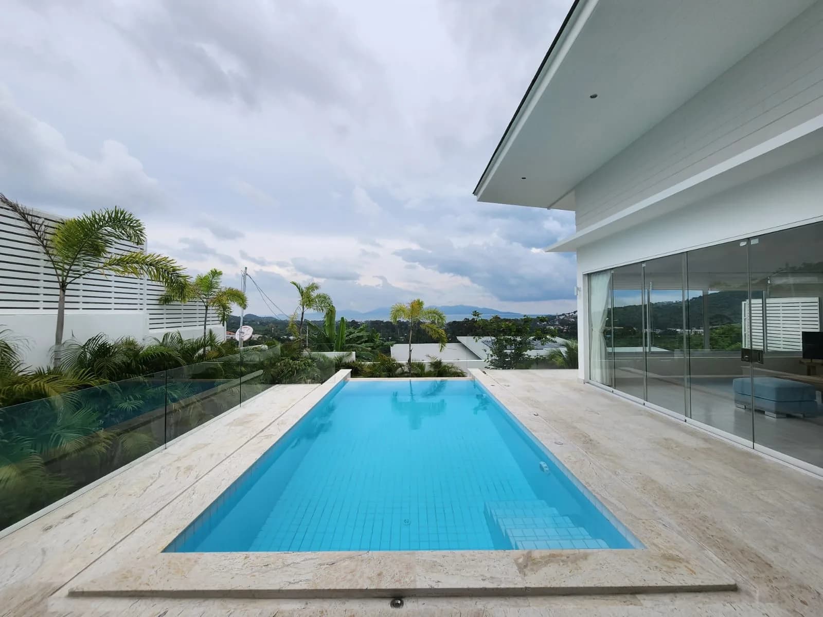Affordable 2 bedroom sea view villa with a private pool in an exclusive part of Bophut hills-VIL0047 — view 1