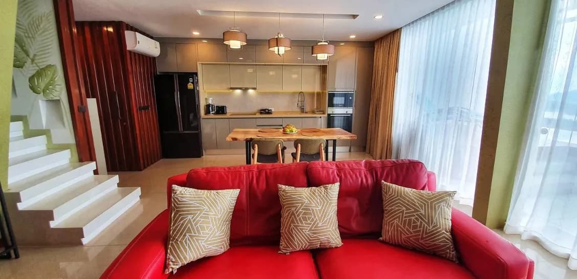 Magnificent 2 bedroom sea view villa with a private pool, roof top terrace and apartment in Chaweng Noi-VIL0069 — view 1